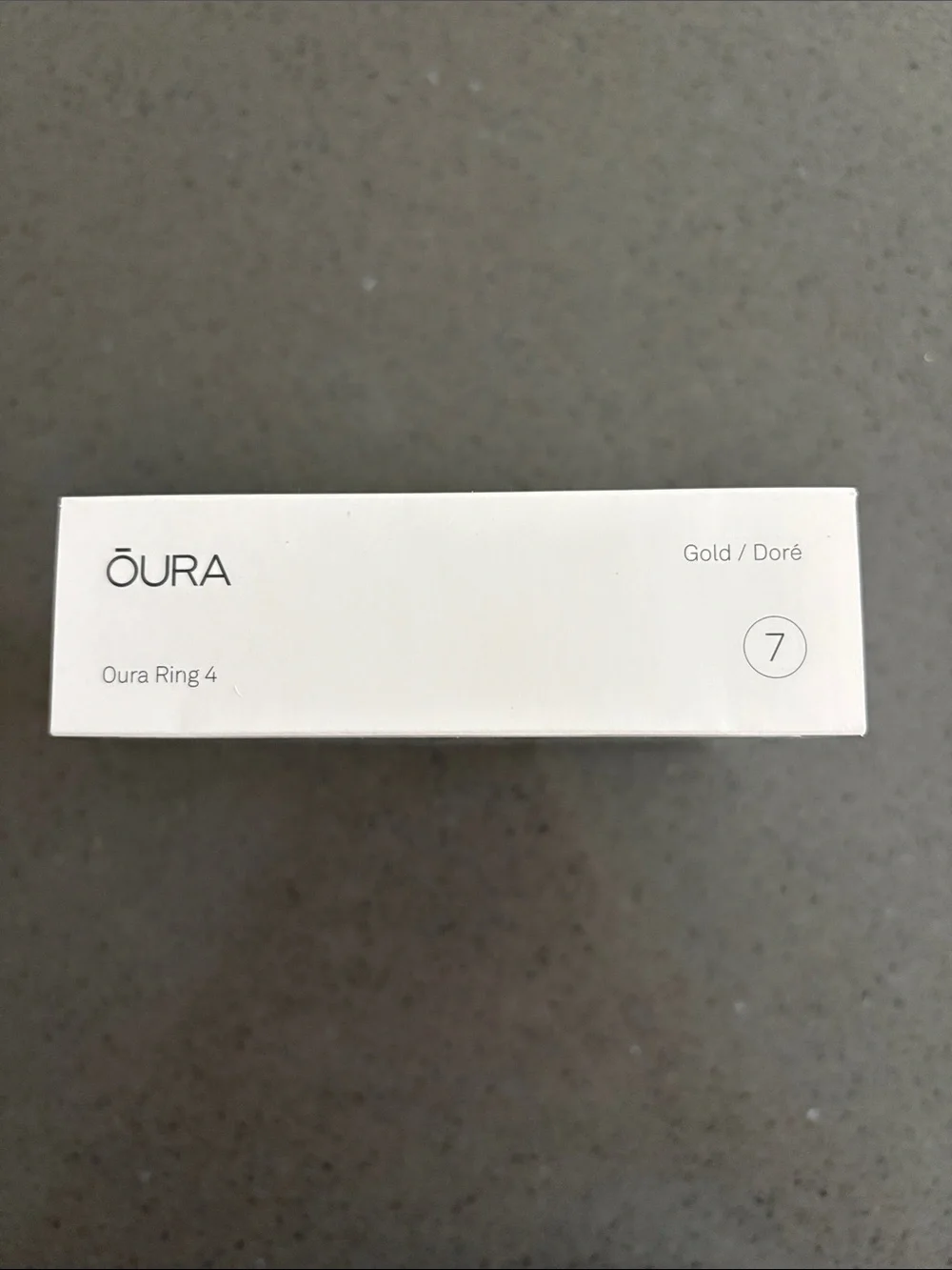Oura Ring 4 - Gold Exterior BRAND NEW